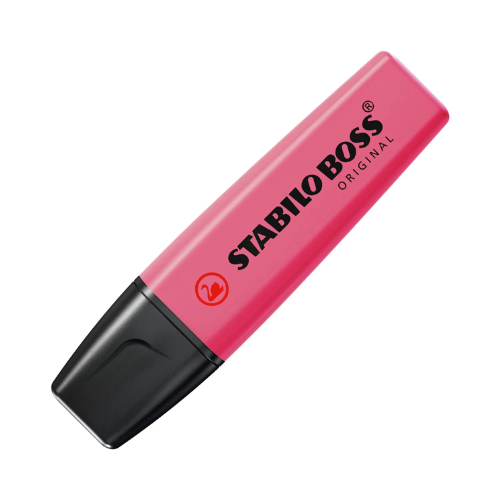 Resaltador Stabilo Boss 70/56 Rosa Neón - Individual