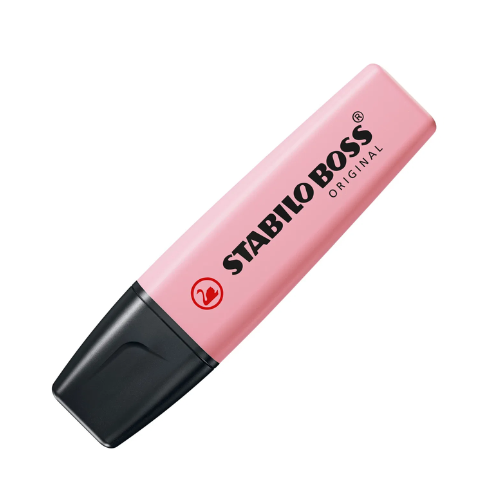 Resaltador Stabilo Boss 70/129 Rosa Pastel - Individual