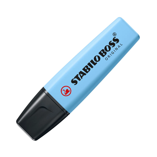 Resaltador Stabilo Boss 70/112 Azul Pastel- Individual