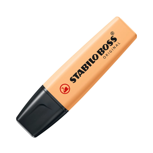 Resaltador Stabilo Boss 70/125 Naranja Pálido - Individual