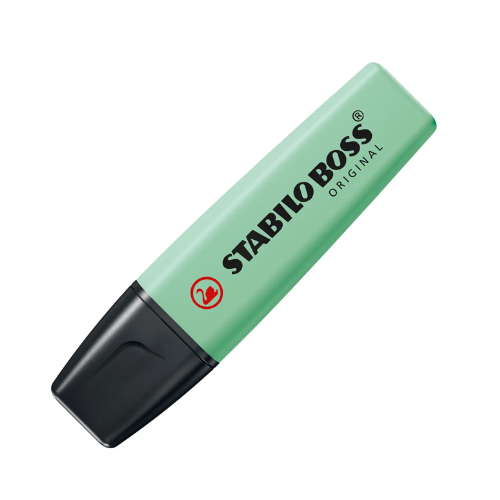 Resaltador Stabilo Boss 70/116 Menta - Individual