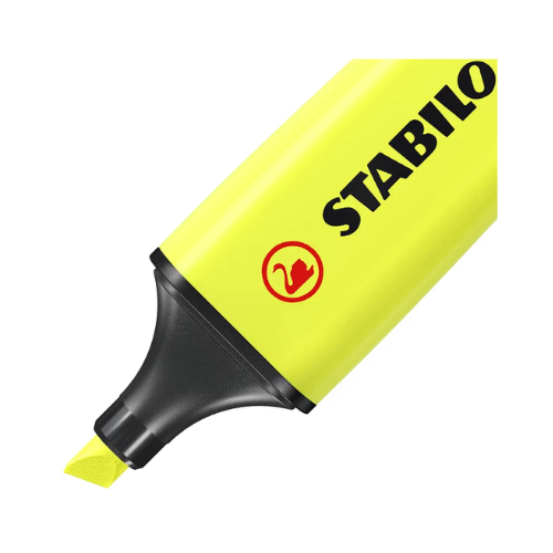 Resaltador Stabilo Boss 70/24 Amarillo Neón - Individual