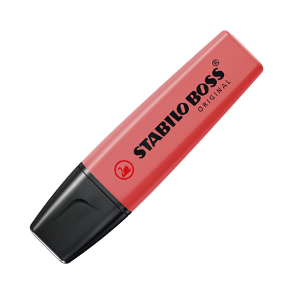 Resaltador Stabilo Boss 70/40 Rojo Neón - Individual