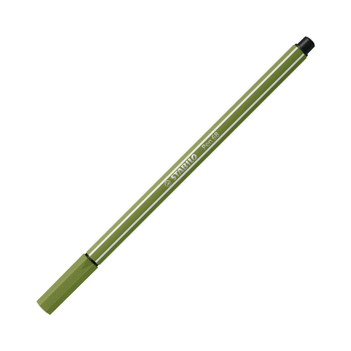 Plumón Stabilo Pen 68/35 Verde Musgo - Individual