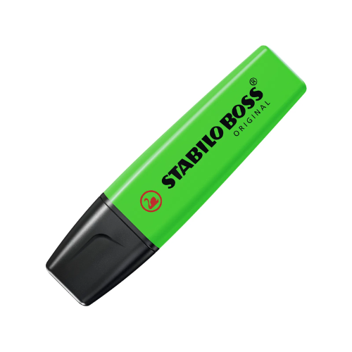 Resaltador Stabilo Boss 70/33 Verde Neón - Individual