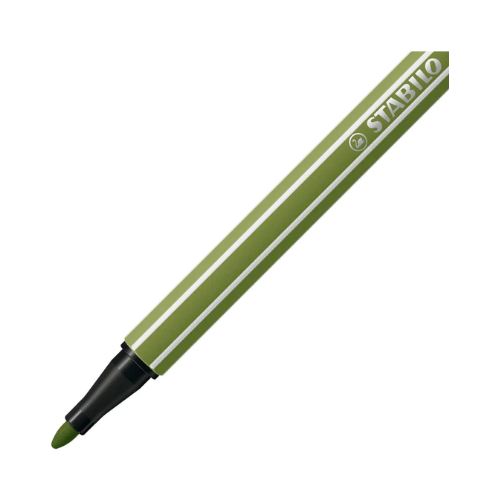 Plumón Stabilo Pen 68/35 Verde Musgo - Individual