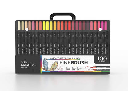 Indra Marcadores FineBrush (100 pzas)