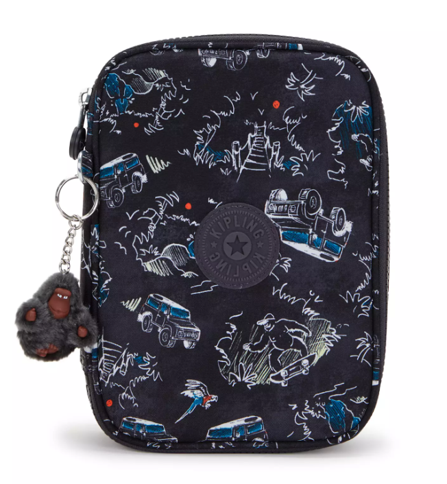 Kipling Estuchera Jungle Fun Race (100 pens)