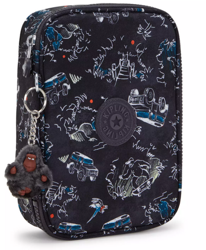 Kipling Estuchera Jungle Fun Race (100 pens)