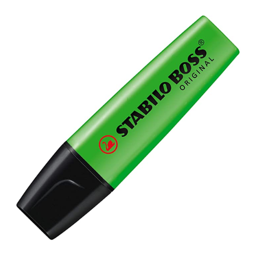 Stabilo Boss Marcatexto Neón Verde 70/33