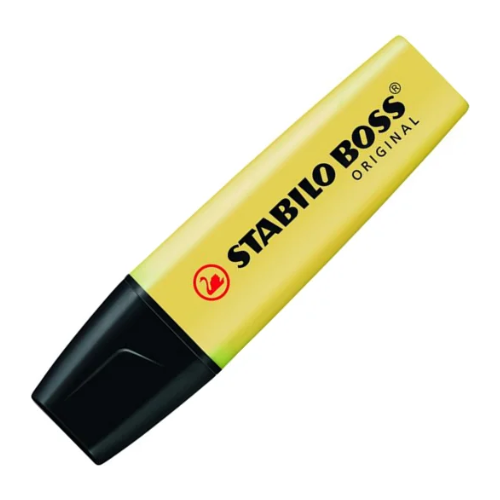 Stabilo Boss Marcatexto Pastel Amarillo 70/144