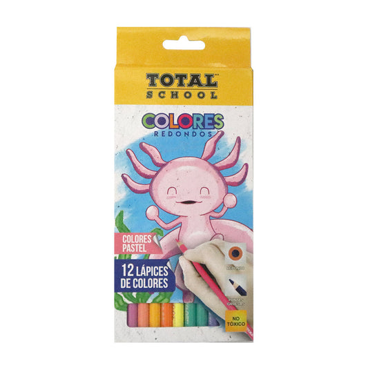 Total School Colores Pasteles (12 pzas)