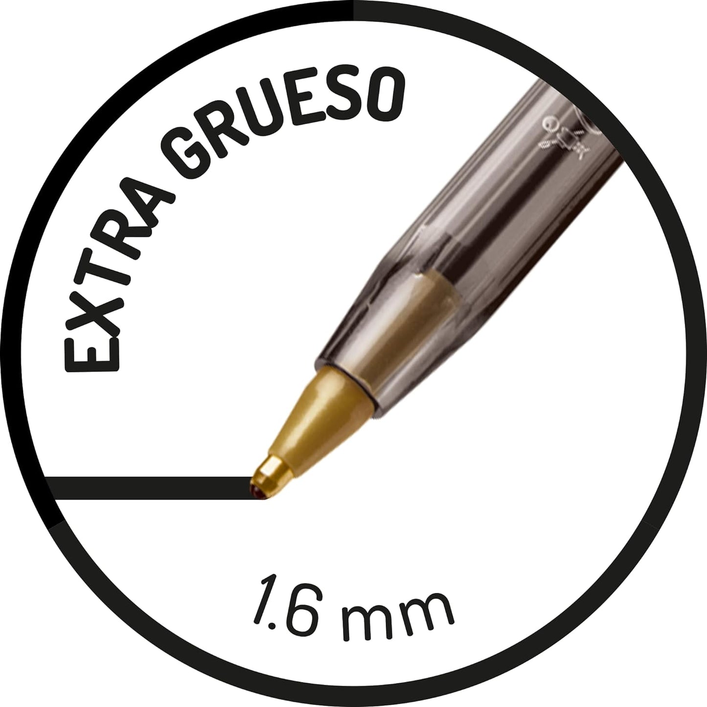 Bic Bolígrafo Cristal Intenso (1.6mm)