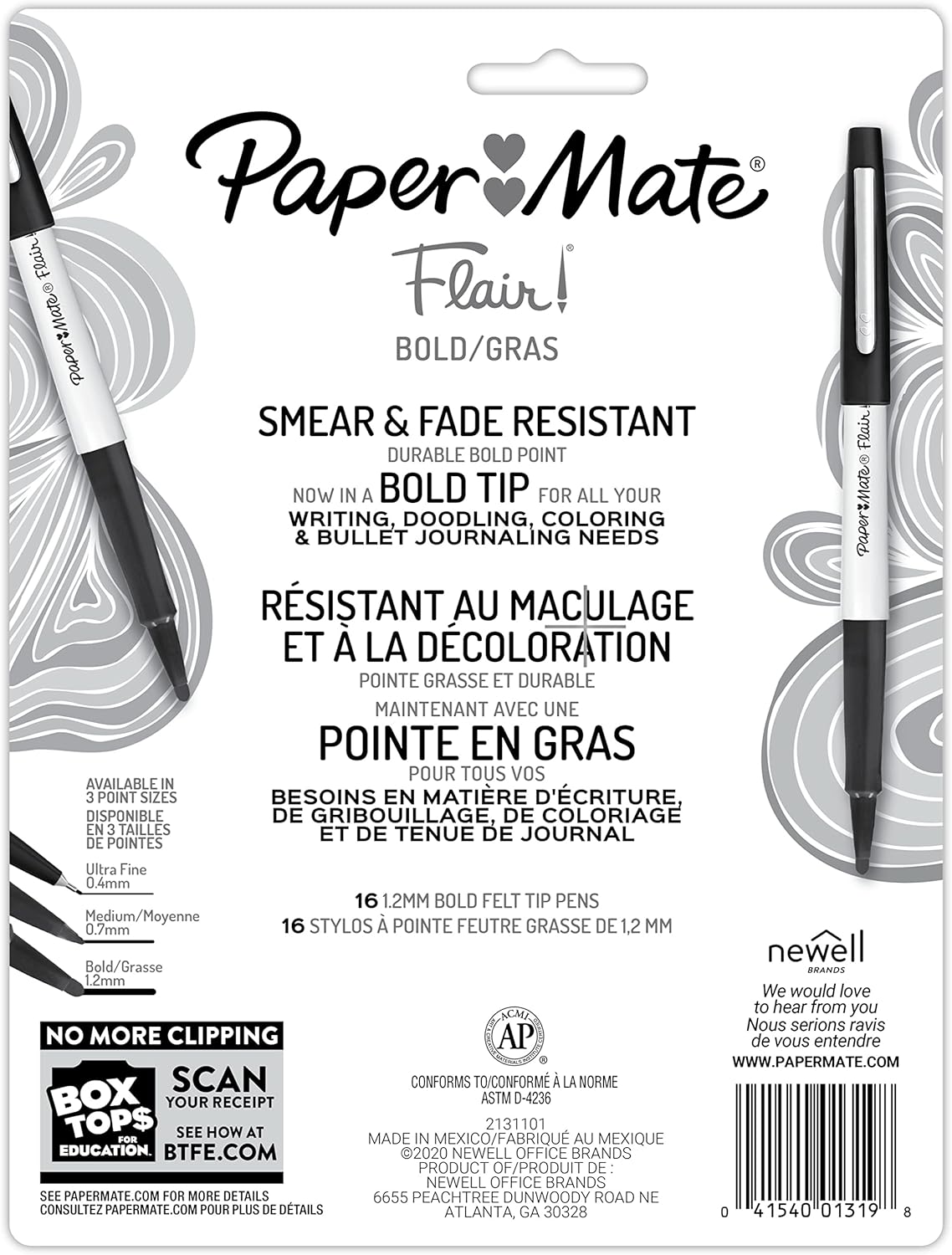 Paper Mate Plumígrafos Flair Grueso (16 pzas)