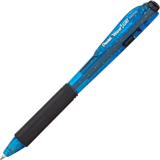 Pentel Pluma WOW Gel (Azul claro)