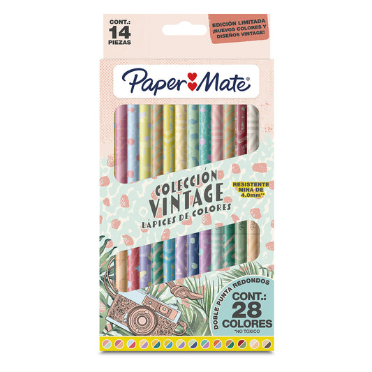 Paper Mate Colores Coleccion Vintage (14 pzas)