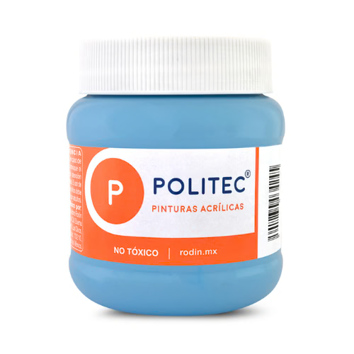 Politec Pintura Acrílica Azul Pastel (250ml)