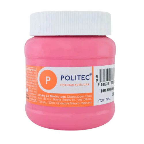 Politec Pintura Acrílica Rosa Mexicano (250ml)