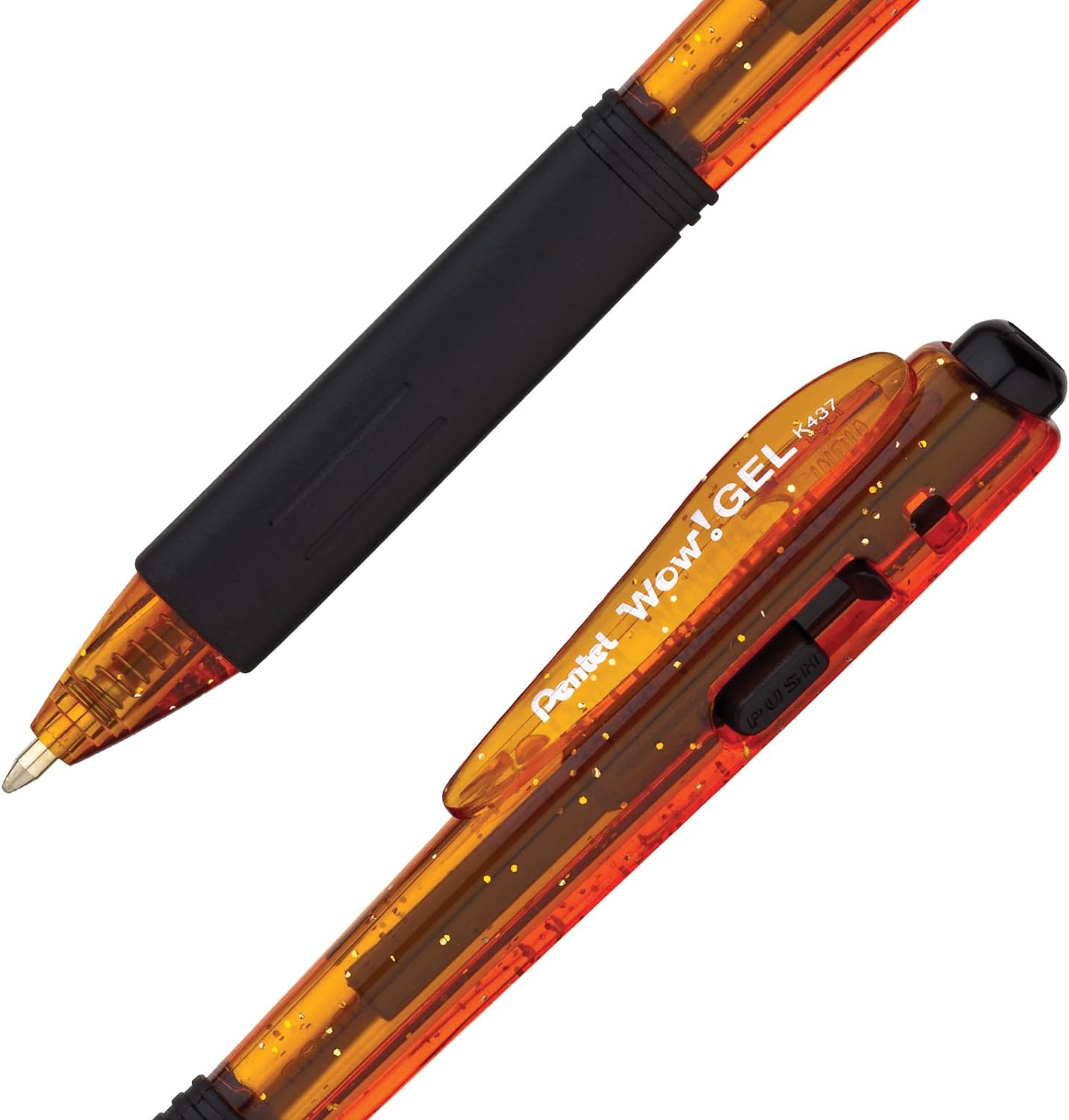 Pentel Pluma WOW Gel (Naranja)