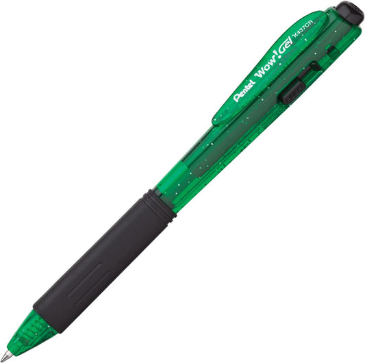 Pentel Pluma WOW Gel (Verde)