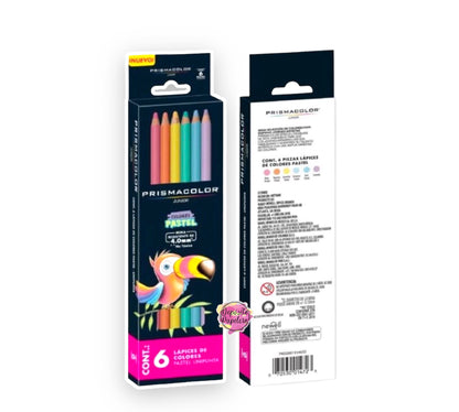 Prismacolor Jr Colores Pasteles (6 pzas)