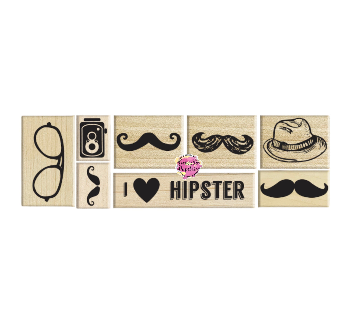 Sellos Set Hipster