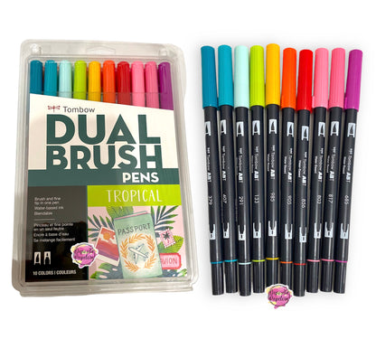 Tombow Dual Brush Tropical (10 pzas)