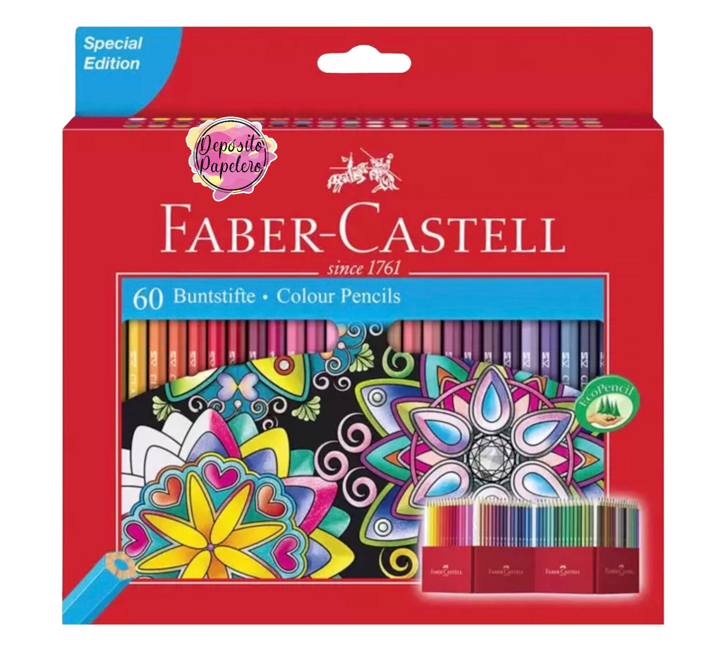 Faber Castell 60 Lápices de Colores