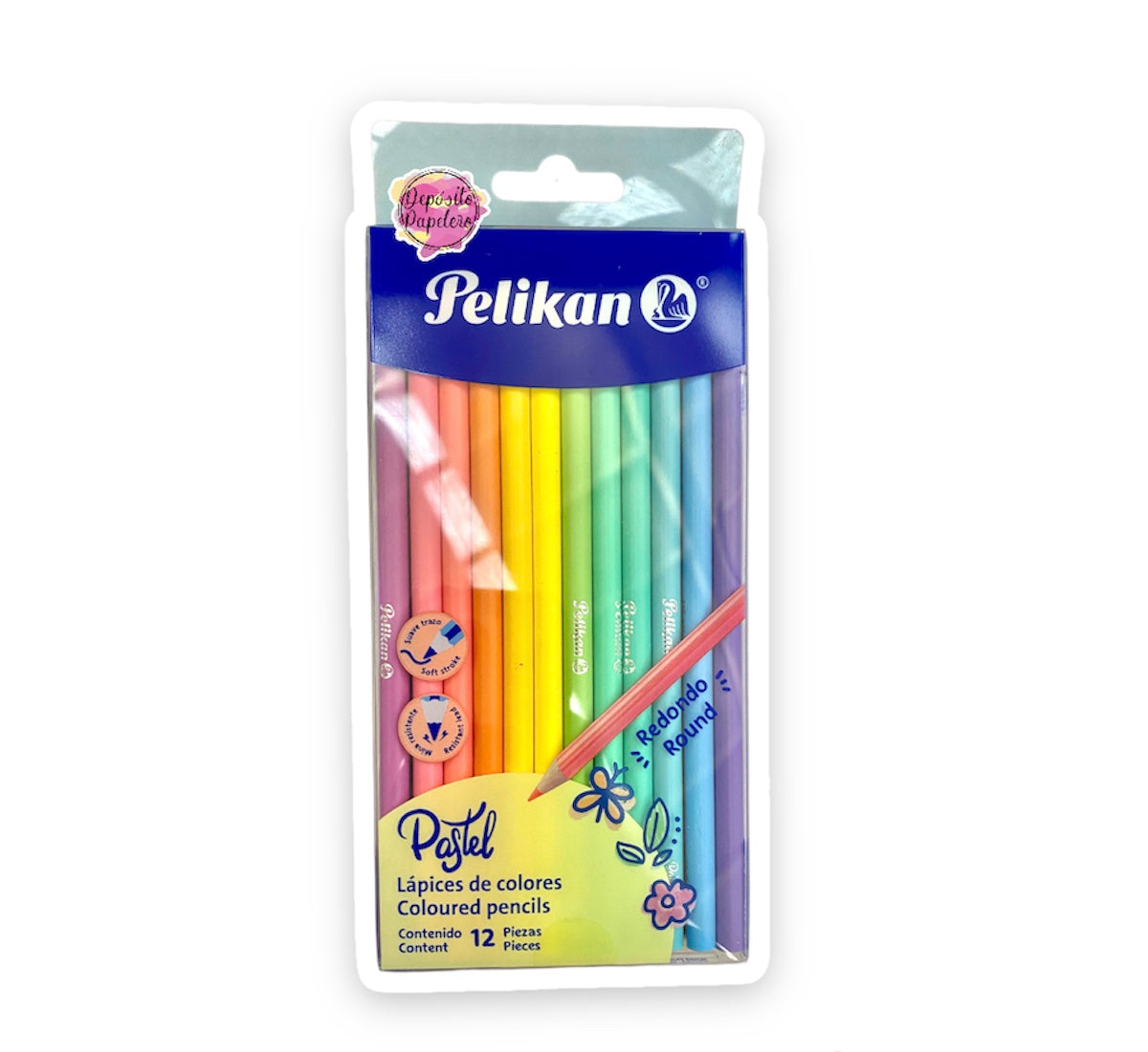 48 Lapices De Colores Redondos Pelikan