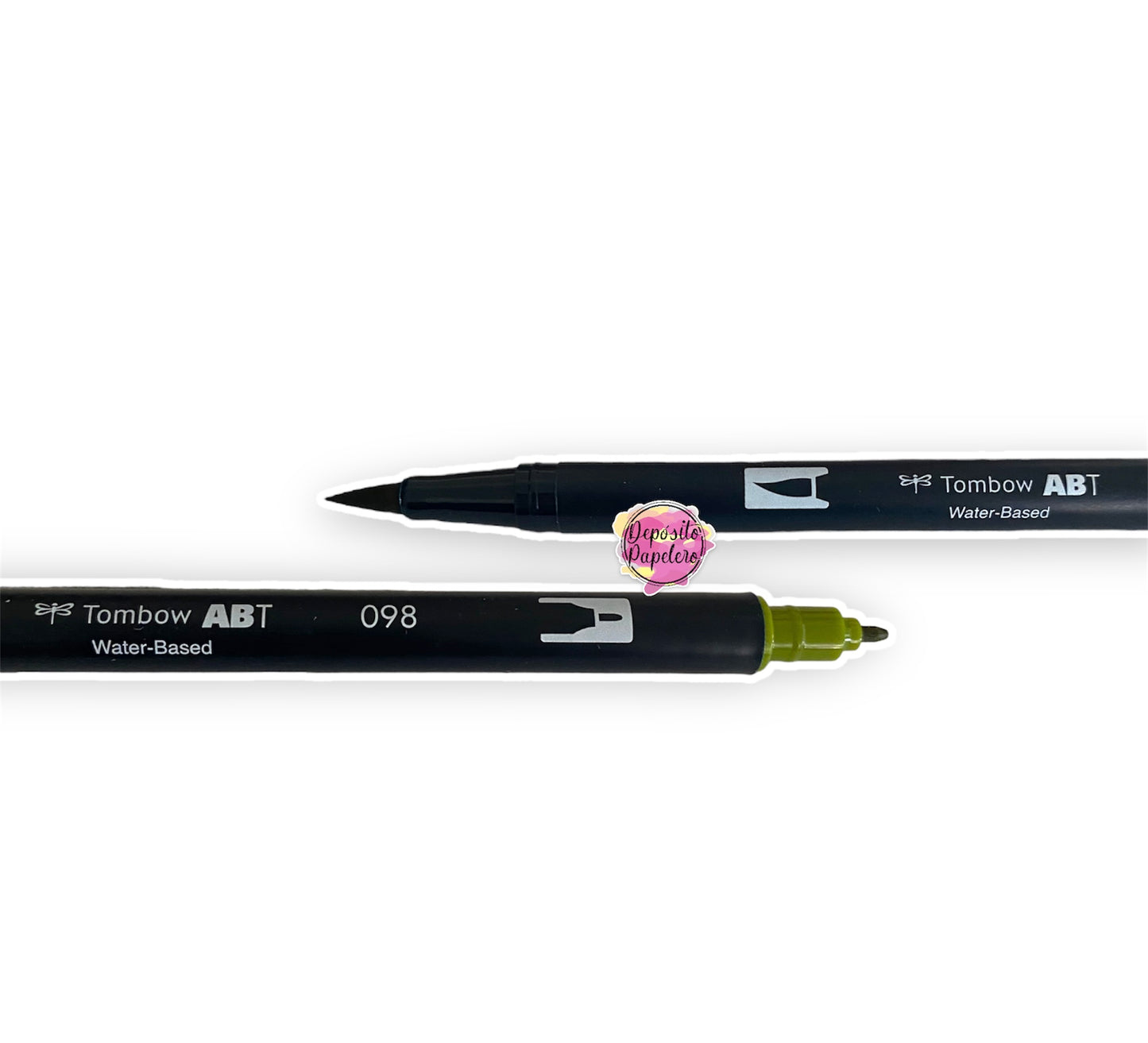 Tombow Dual Brush Pens Set Bosques Verdes (6 Piezas)