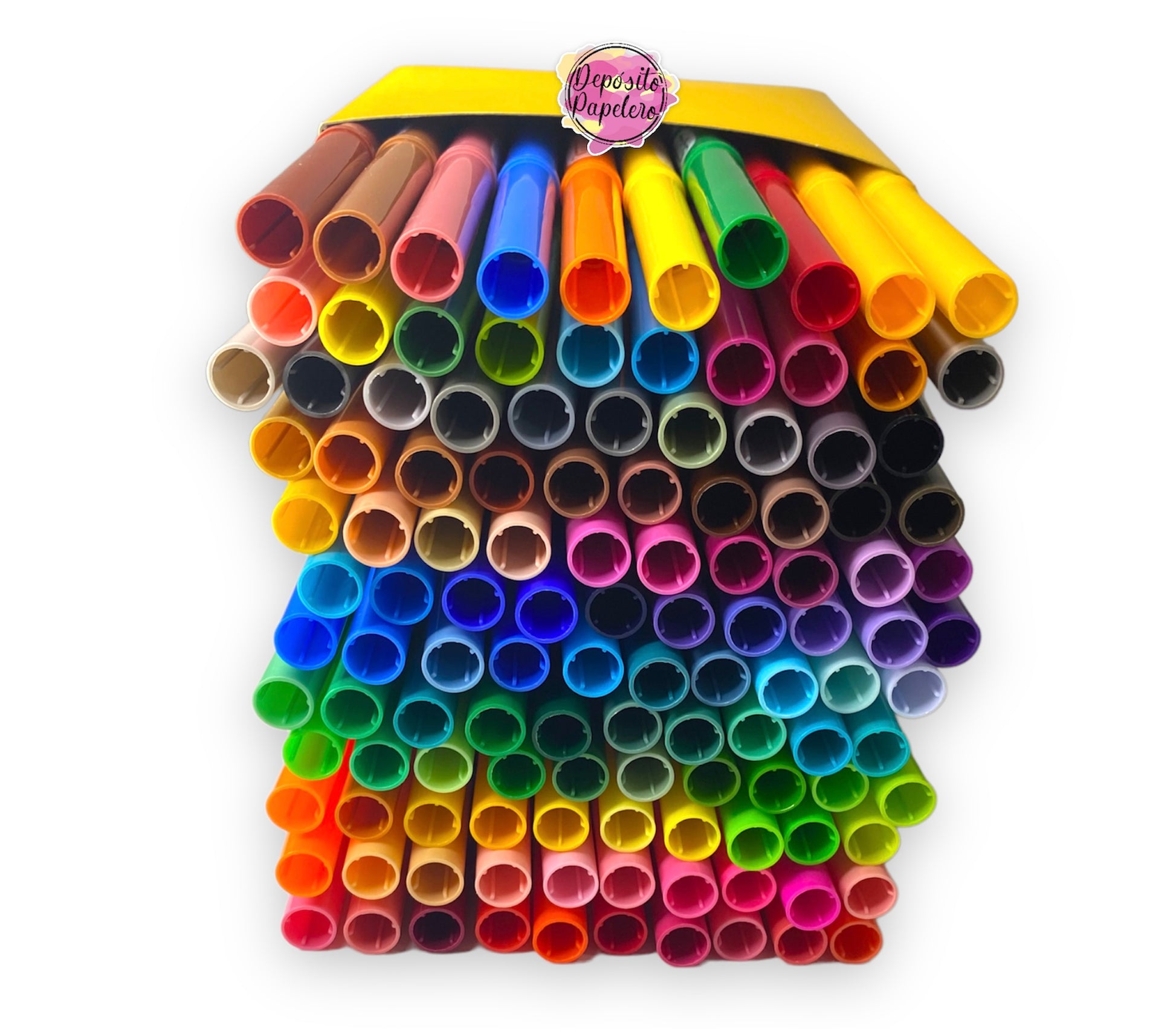 Crayola SuperTips 100 + 20 Silly Scentes – Depósito Papelero
