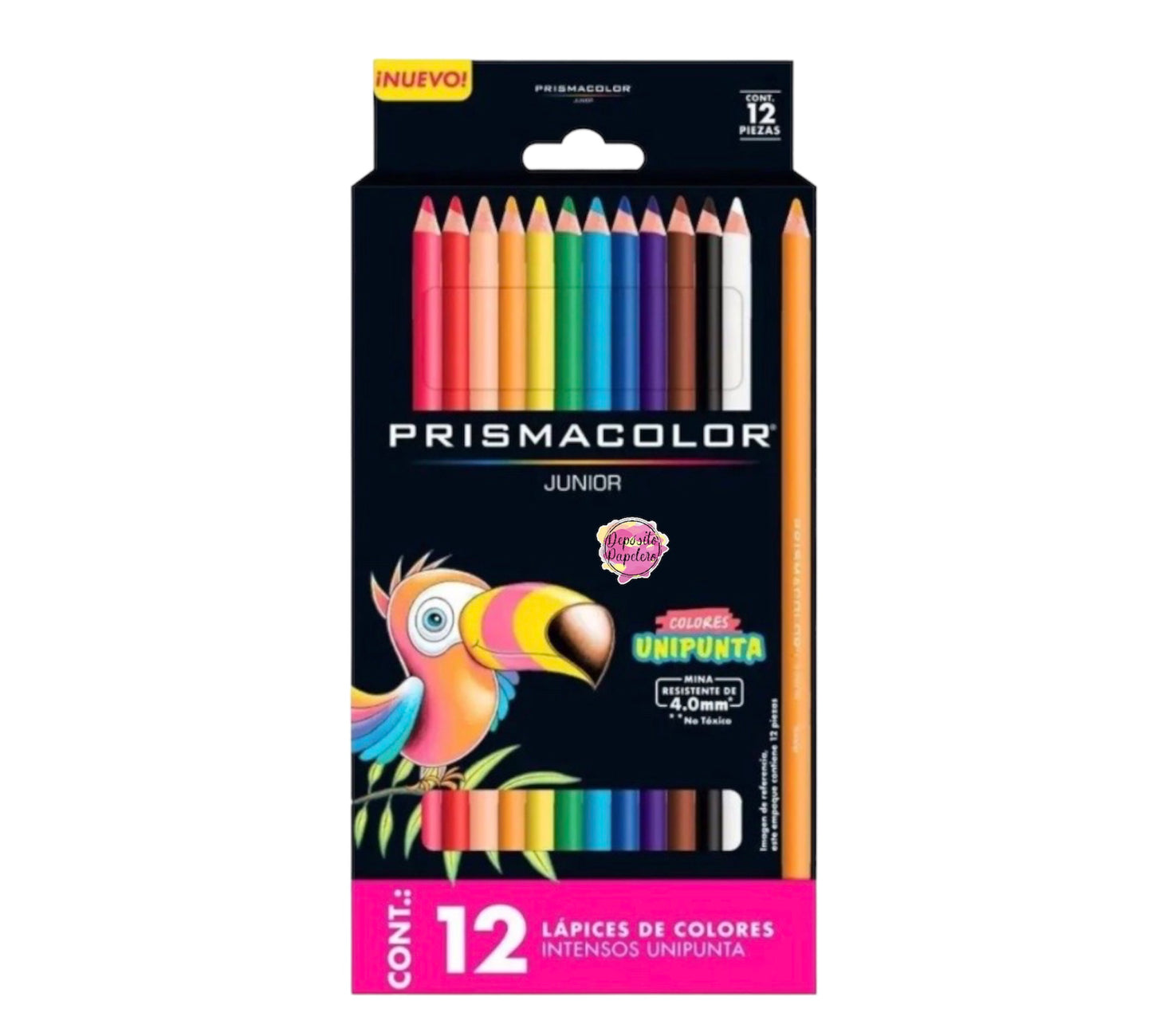 Prismacolor Jr Unipunta Colores Intensos (12 pzas)