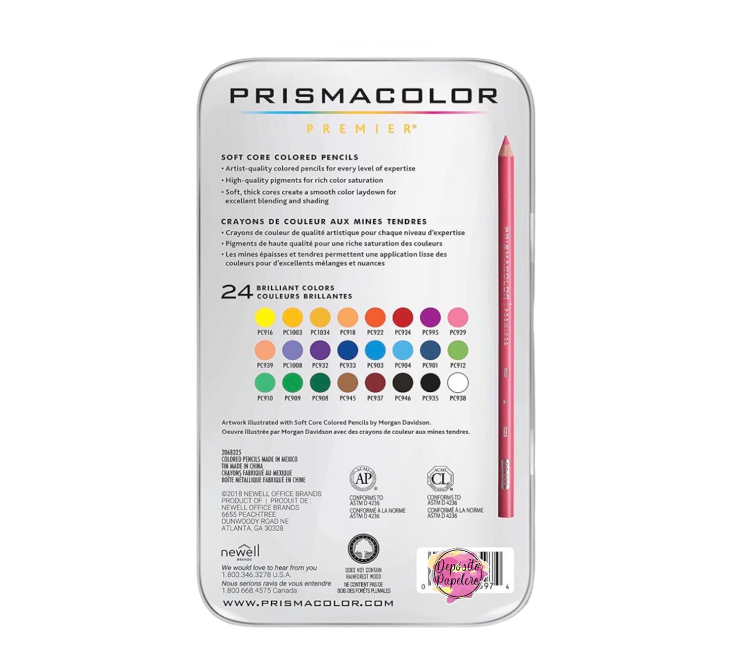 Prismacolor Premier Estuche Metálico 24 pzas