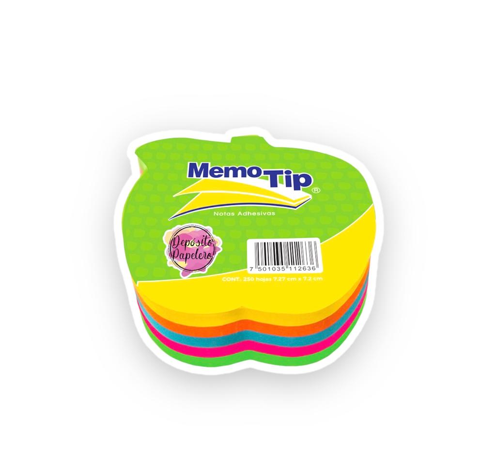 MemoTip Notas Adhesivas Manzana