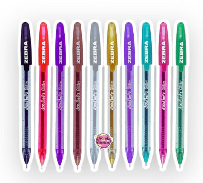 Estuche Zebra Bolígrafos Rollerball Doodler'Z (10 pzas)