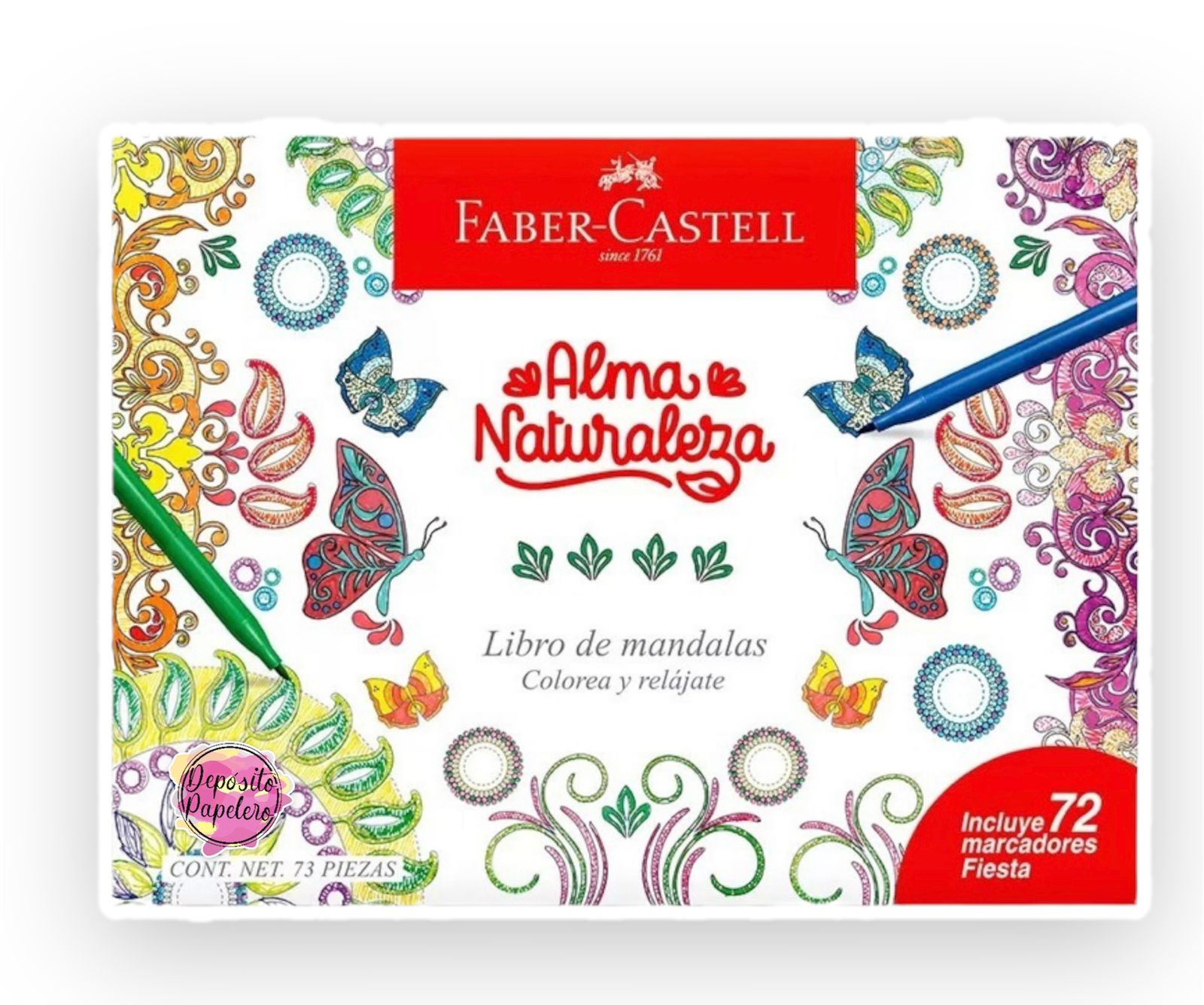 Plumones de Colores Faber Castell Fiesta 20 Pz