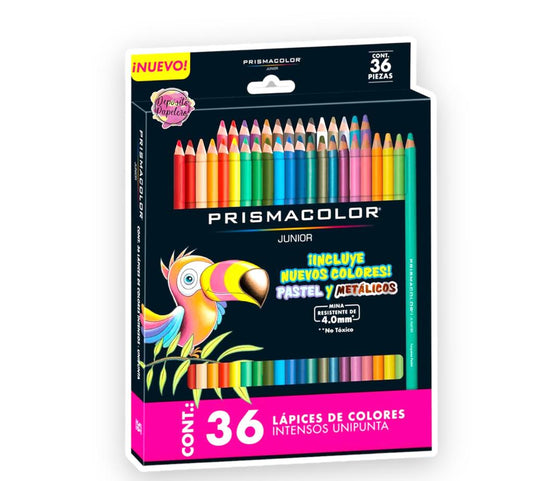 Prismacolor Jr con 36 colores