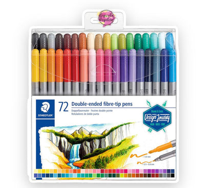 Staedtler Marcadores Punta Doble 72 Piezas