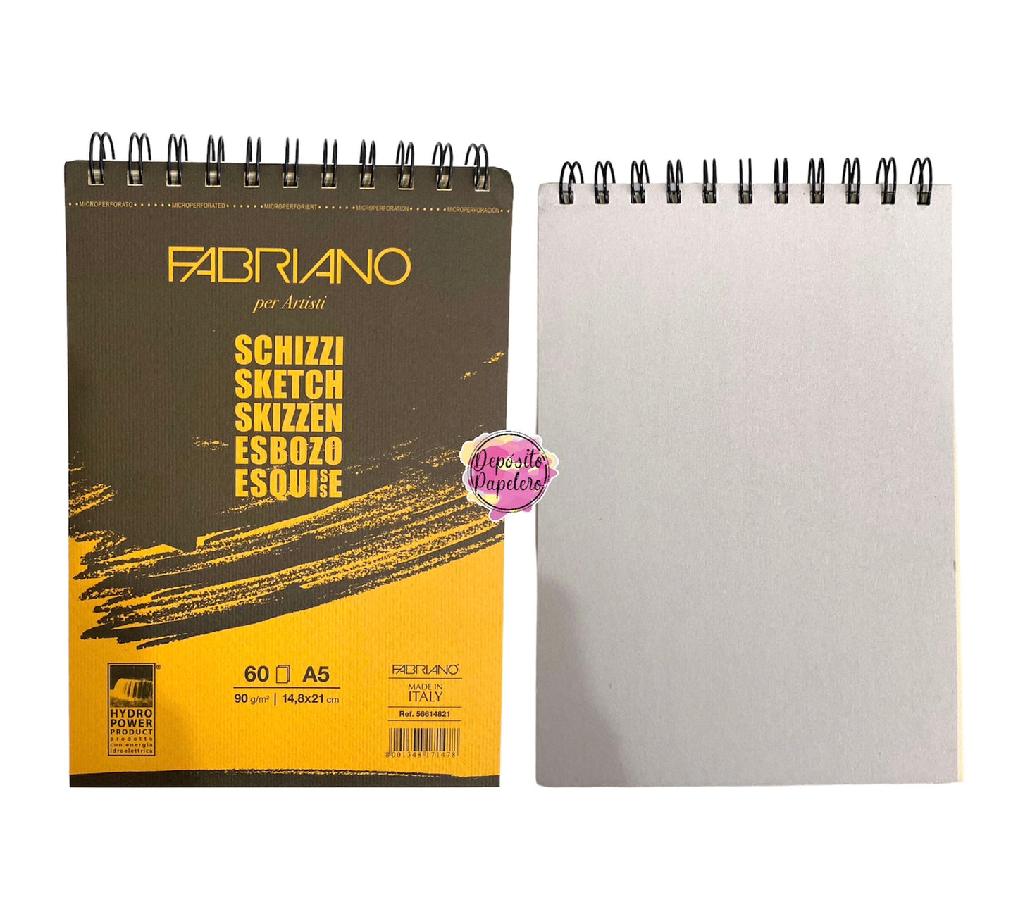 Fabriano Block para dibujo 90grs con 60 hojas