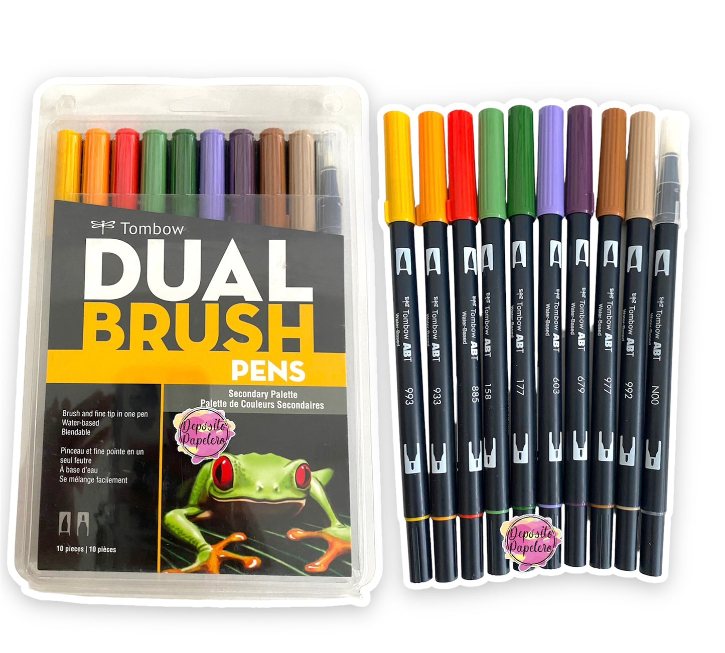 Tombow Dual Brush Secundario (10 pzas)