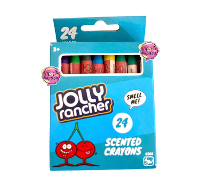 Crayolas Jolly Rancher con Aroma (24 pzas)