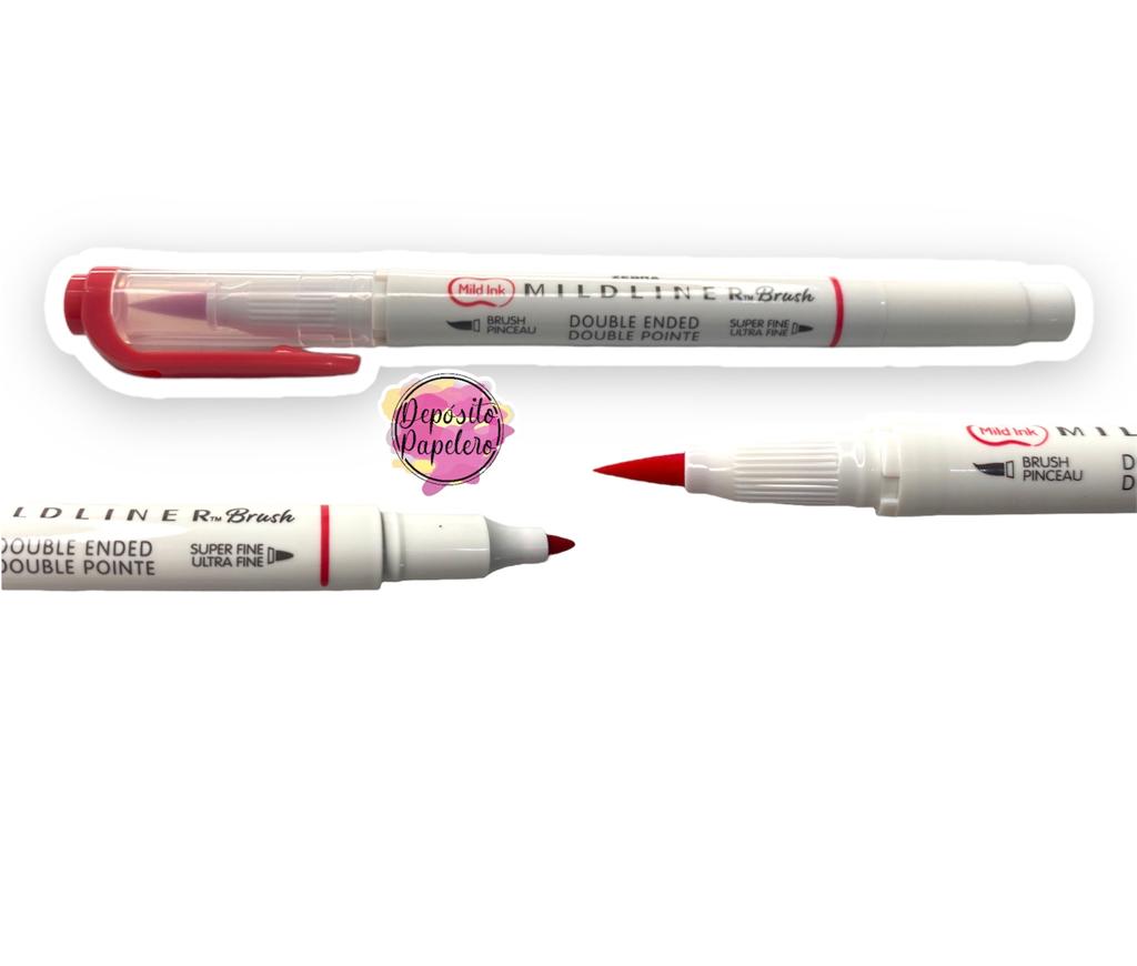 MARCADOR MILDLINER DOBLE PUNTA LETTERING 15U