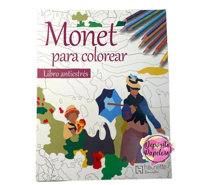 Libro de Monet para colorear