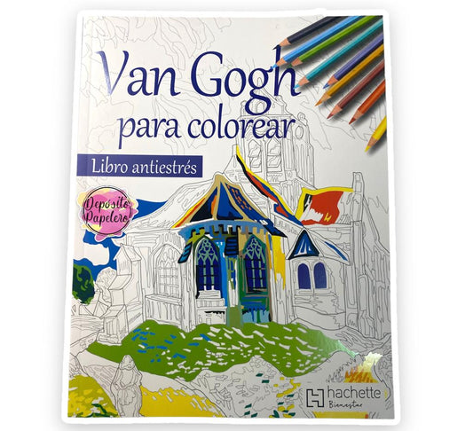 Libro de Van Gogh para colorear