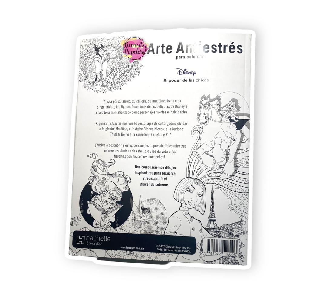 Disney libro antiestrés (El poder de las chicas)