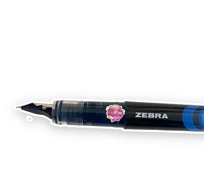 Zebra Rollerball Pluma Fuente Z Fountain Pen Azul (pza)