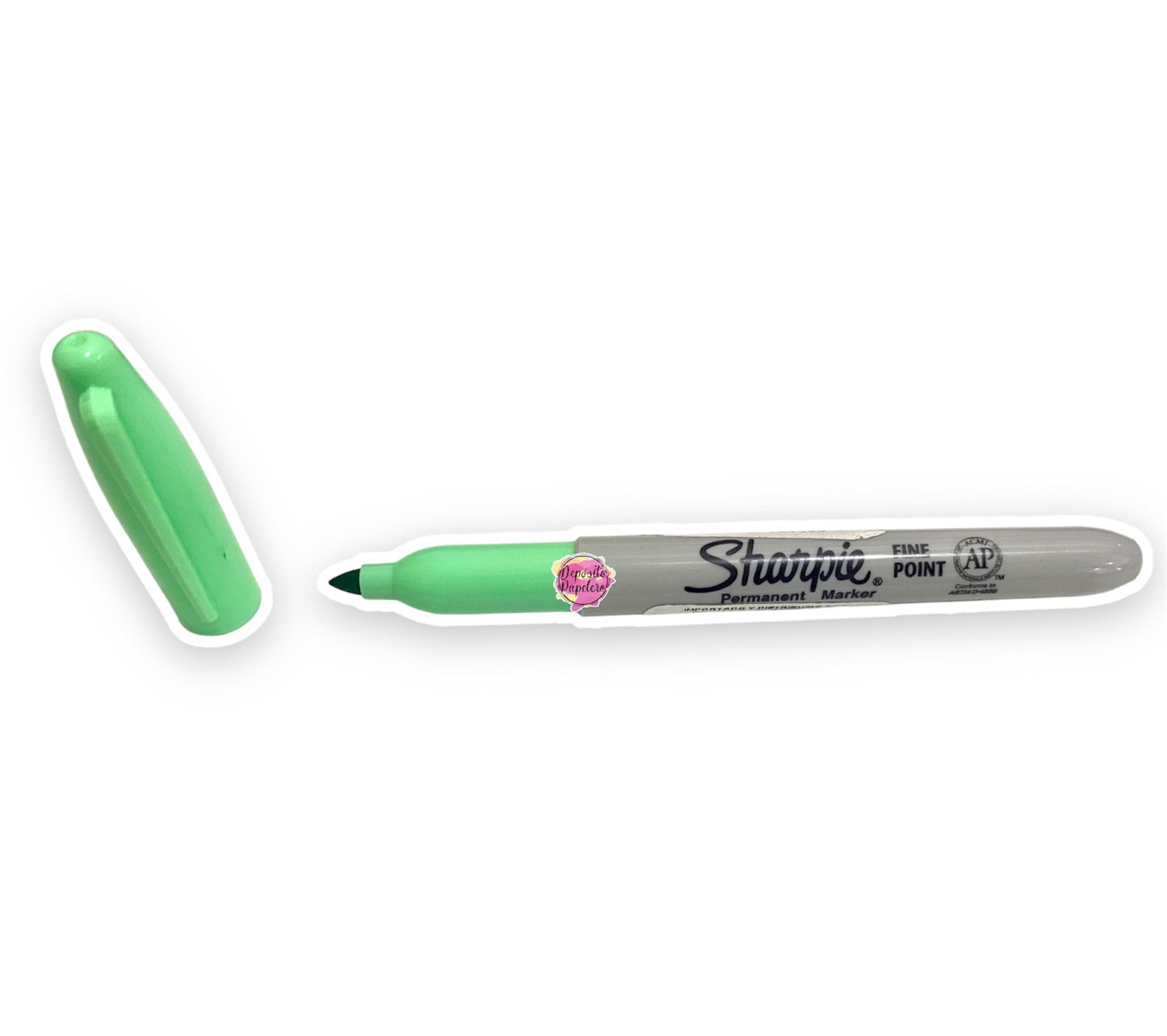 Sharpie Marcador Permanente Verde Pastel (pza)