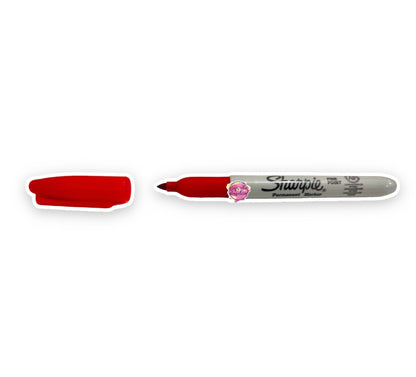 Sharpie Marcador Permanente Rojo (pza)