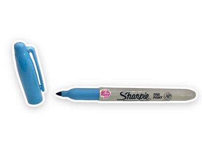 Sharpie Marcador Permanente Azul Pastel (pza)