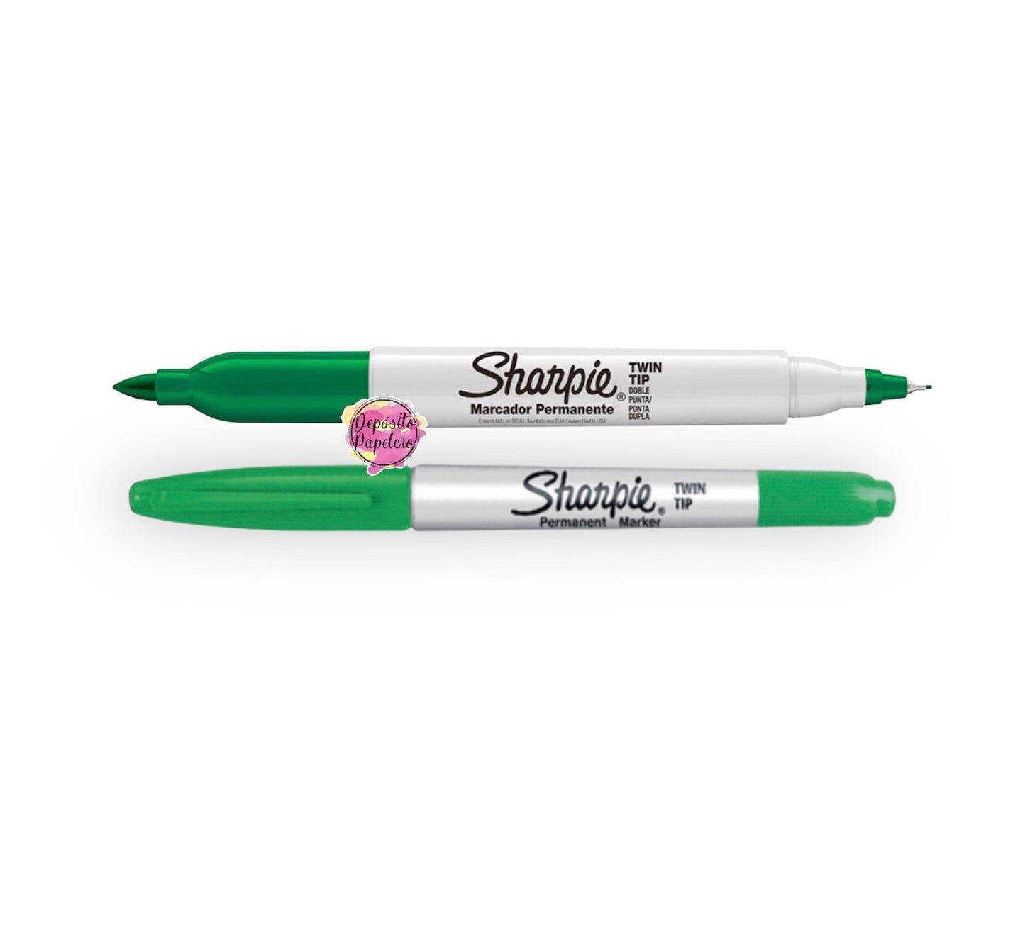 Sharpie Marcador Permanente Verde Bandera (pza)